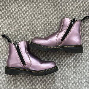 Dr. Marten's Toddler 2976 Metallic Chelsea Boots